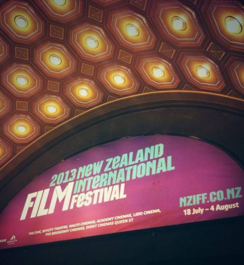 The first screening of the New Zealand International Film Festival is about to begin at The Civic! Have a great couple of weeks film lovers.